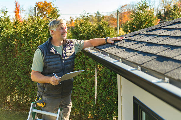 Professional Roofing technician working in Stanhope, NJ